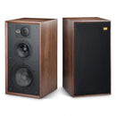 Wharfedale Linton Heritage Standmount Bookshelf Speakers Pair - Walnut Walnut