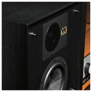 Wharfedale Linton Heritage Standmount Speakers with Matching Stands - Black Oak Black Oak