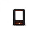 Wharfedale Linton Heritage Standmount Speakers with Matching Stands Mahogany - Ex-Display Clearance