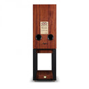Wharfedale Linton Heritage Standmount Speakers with Matching Stands Mahogany - Ex-Display Clearance
