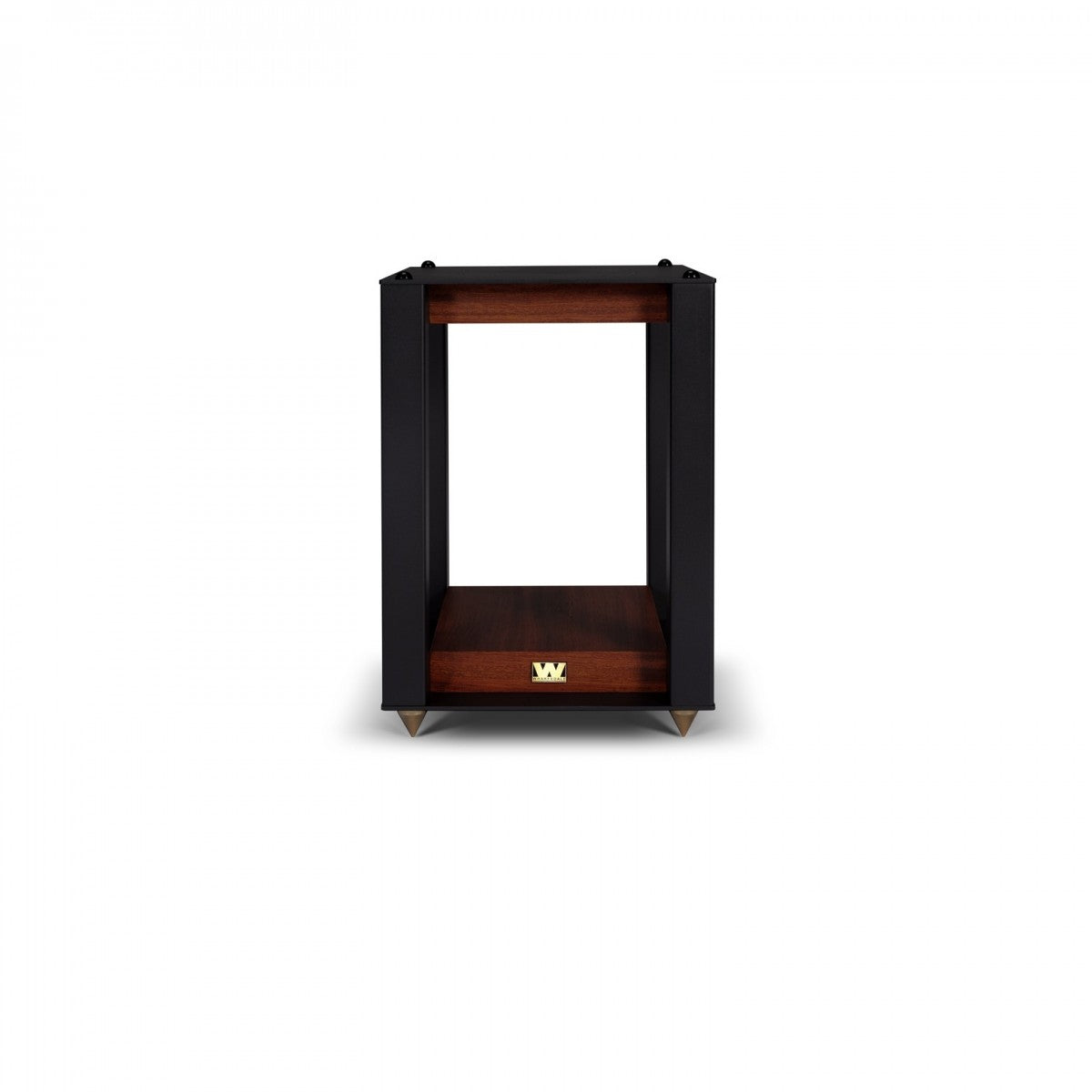 Wharfedale Linton Heritage Standmount Speakers with Matching Stands - Mahogany Mahogany