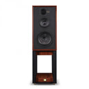 Wharfedale Linton Heritage Standmount Speakers with Matching Stands Mahogany - Ex-Display Clearance