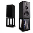 Wharfedale Linton Speaker Stands Pair for Linton and Super Linton Speakers - Black Oak Black