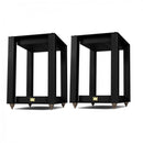 Wharfedale Linton Speaker Stands Pair for Linton and Super Linton Speakers - Black Oak Black