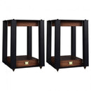 Wharfedale Linton Speaker Stands Pair for Linton and Super Linton Speakers - Walnut Walnut