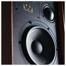 Wharfedale Super Denton Heritage Standmount Bookshelf Speakers Pair - Mahogany Mahogany