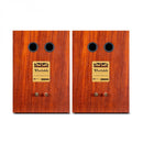 Wharfedale Super Denton Heritage Standmount Bookshelf Speakers Pair - Mahogany Mahogany