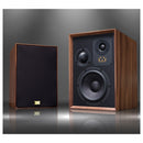 Wharfedale Super Denton Heritage Standmount Bookshelf Speakers Pair - Walnut Walnut