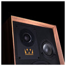 Wharfedale Super Denton Heritage Standmount Bookshelf Speakers Pair - Walnut Walnut