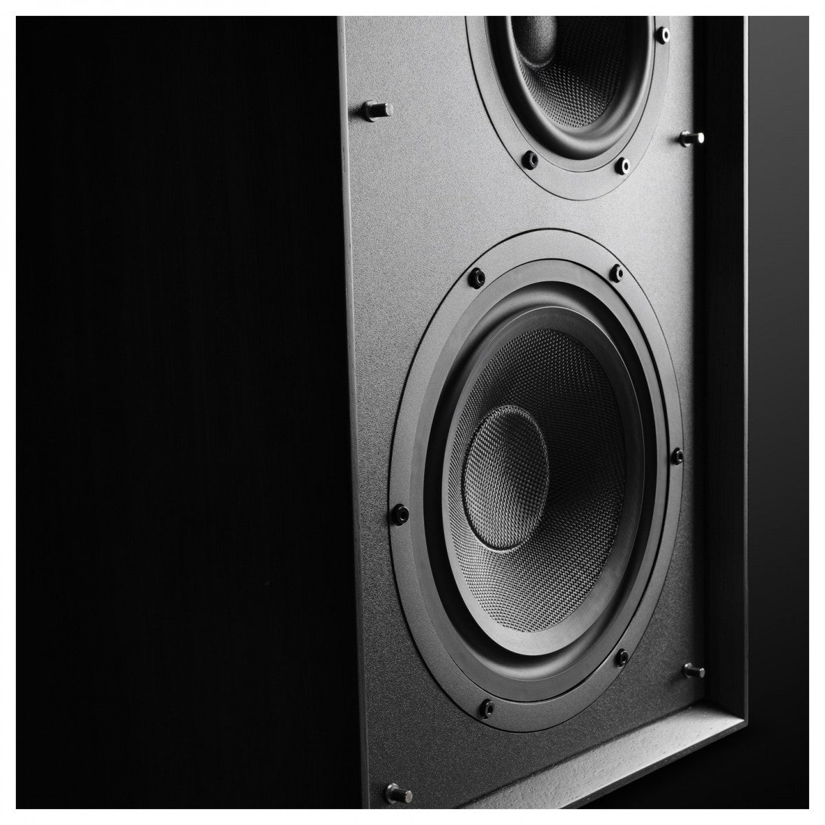 Wharfedale Super Linton Heritage Standmount Bookshelf Speakers Pair - Black Oak Black Oak
