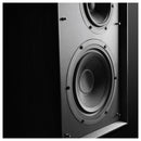 Wharfedale Super Linton Heritage Standmount Bookshelf Speakers Pair - Black Oak Black Oak
