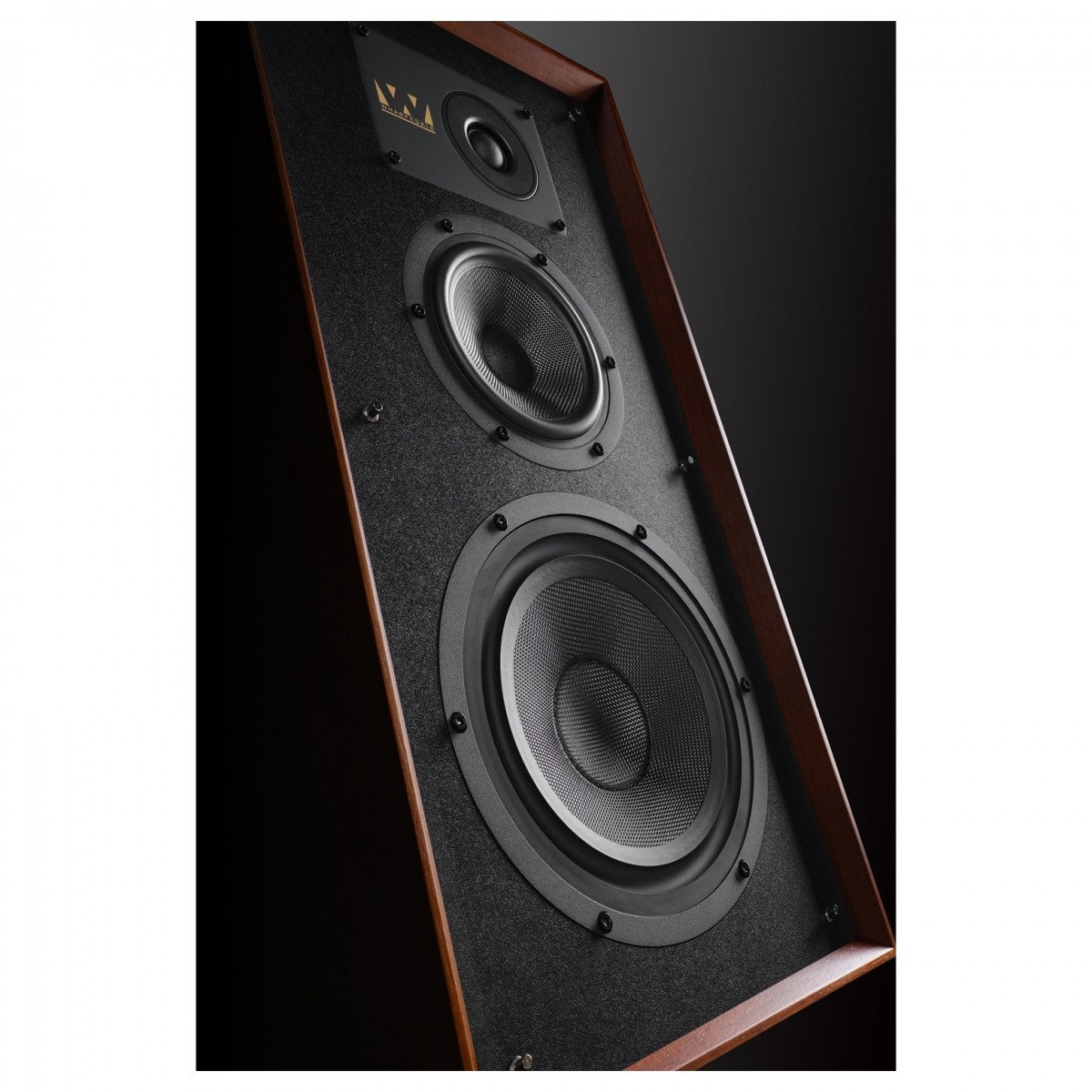 Wharfedale Super Linton Heritage Standmount Bookshelf Speakers Pair - Mahogany Mahogany