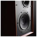 Wharfedale Super Linton Heritage Standmount Bookshelf Speakers Pair - Mahogany Mahogany