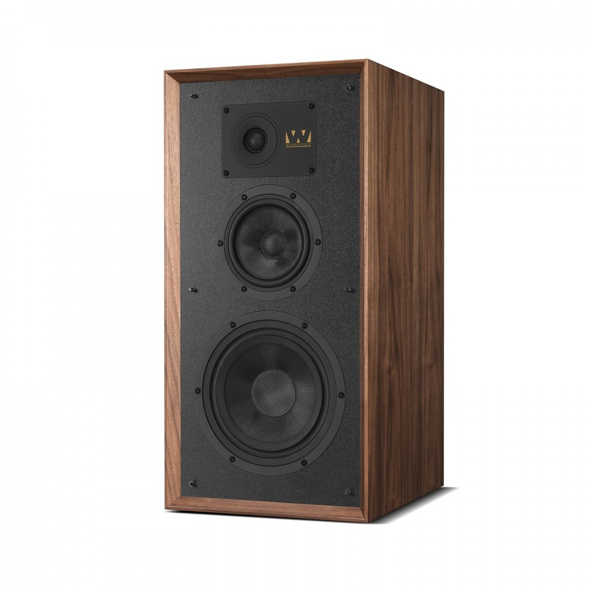 Wharfedale Super Linton Heritage Standmount Bookshelf Speakers Pair - Walnut Walnut