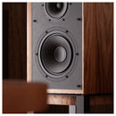 Wharfedale Super Linton Heritage Standmount Speakers with Matching Stands - Walnut Walnut