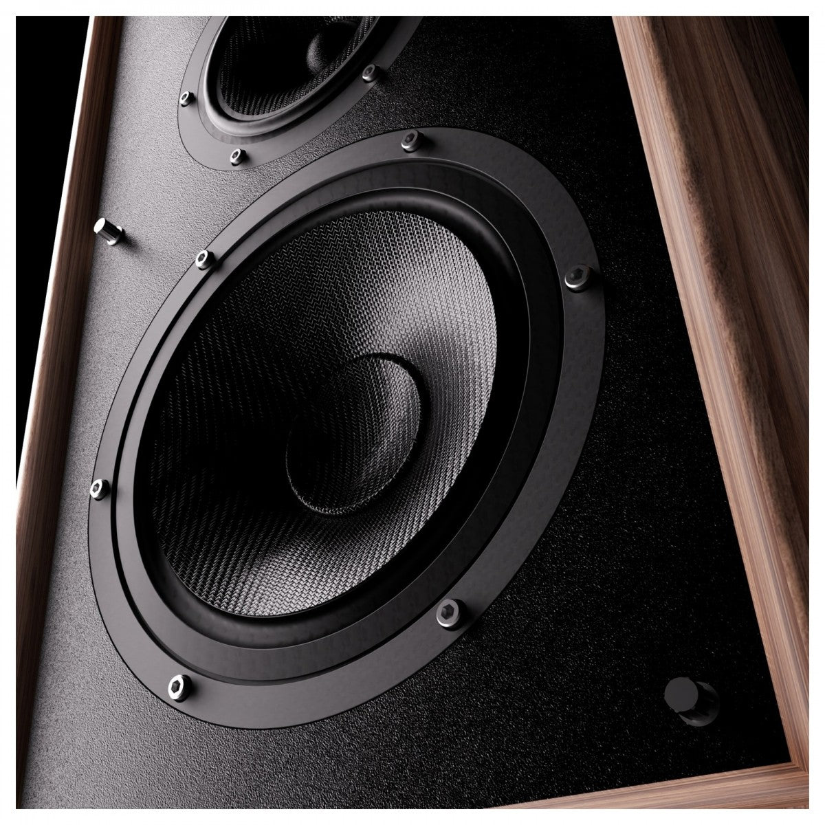 Wharfedale Super Linton Heritage Standmount Speakers with Matching Stands - Walnut Walnut