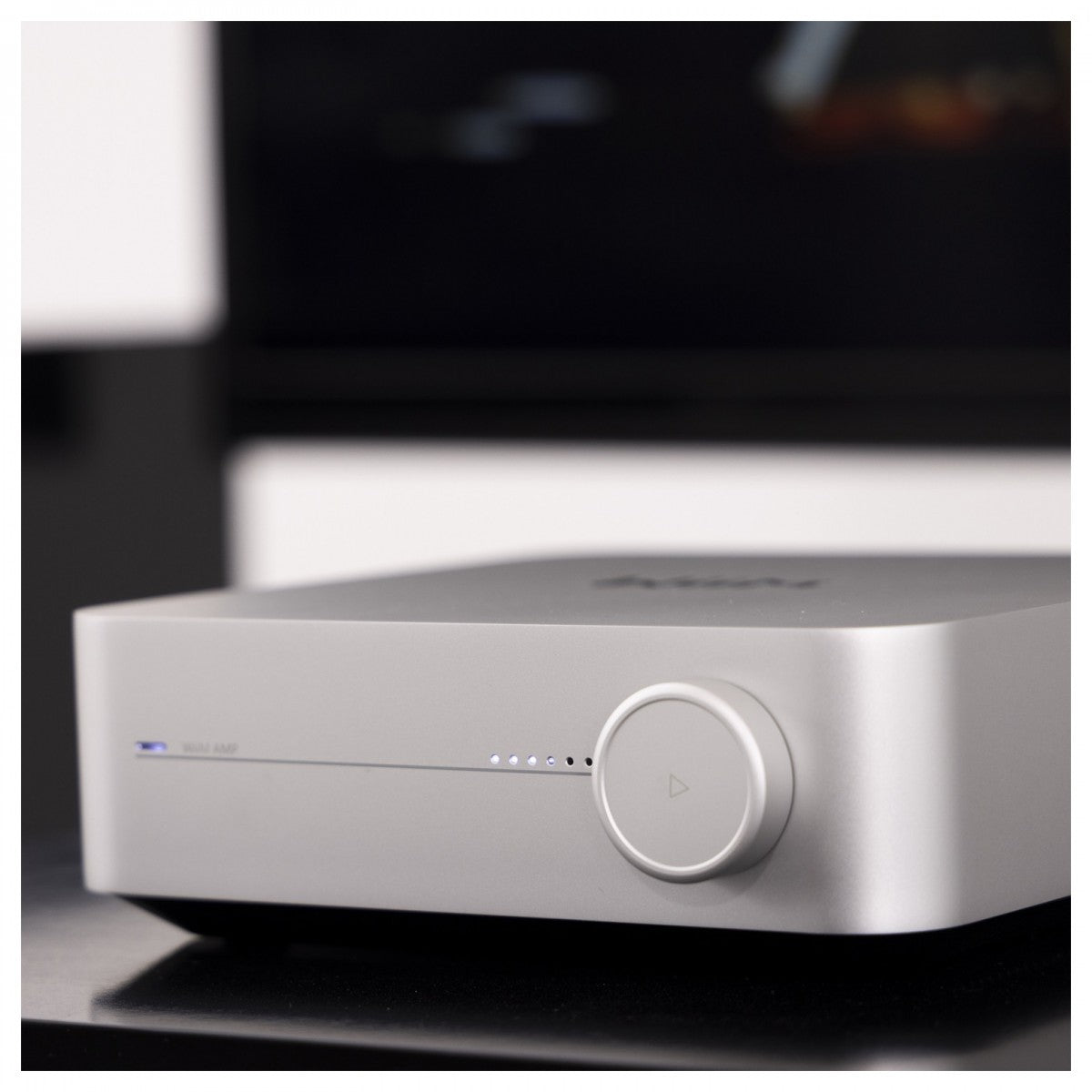 WiiM Amp Network Stereo Amplifier Silver Open Box Clearance