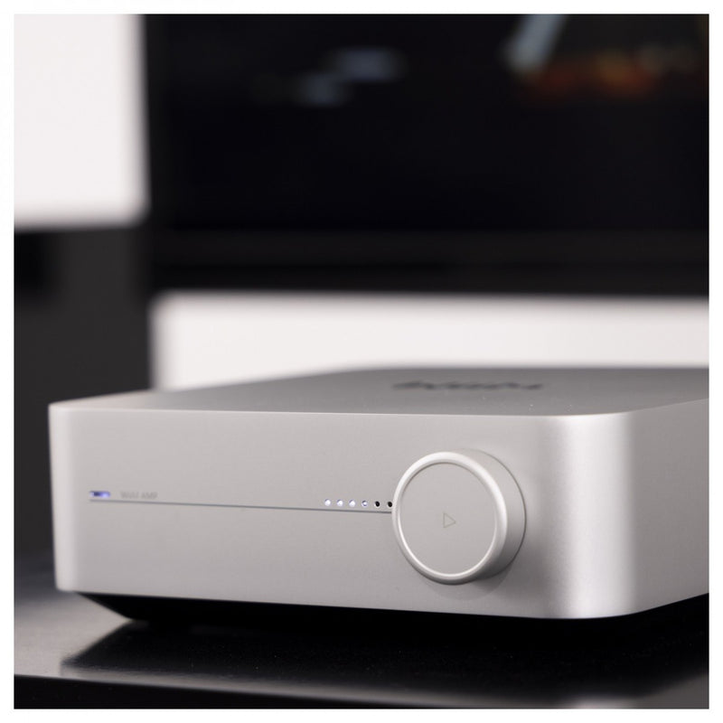 WiiM Amp Network Stereo Amplifier Silver Open Box Clearance