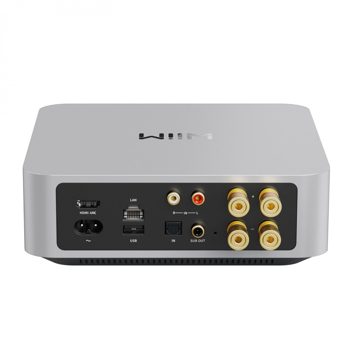 WiiM Amp Network Stereo Amplifier Silver Open Box Clearance