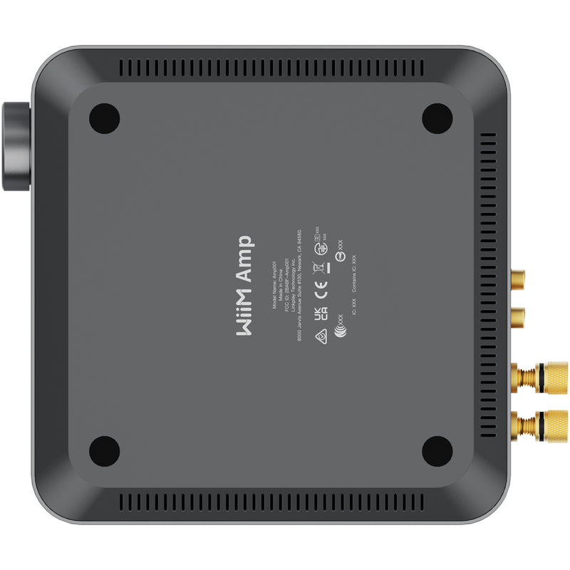 WiiM Amp Network Stereo Amplifier Space Grey Space Grey