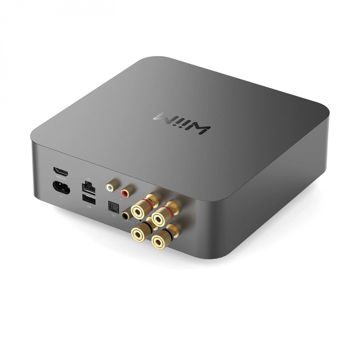 WiiM Amp Pro Streaming Amplifier with Monitor Audio Bronze 50 7G Bookshelf Speakers Pair