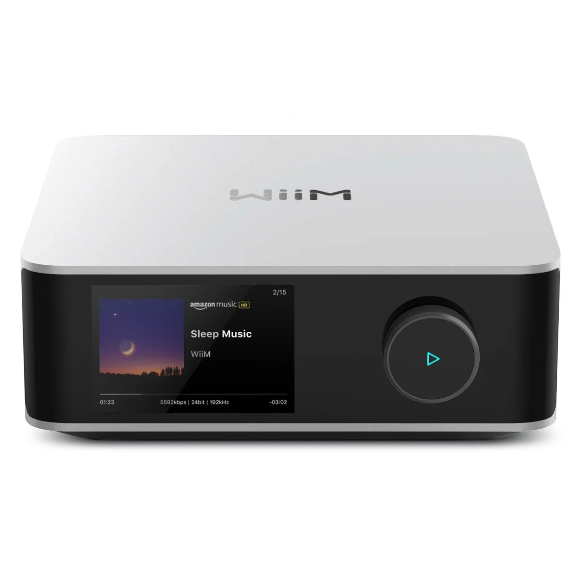 WiiM AMP ULTRA 100W High-Performance Streaming Amplifier Silver Silver