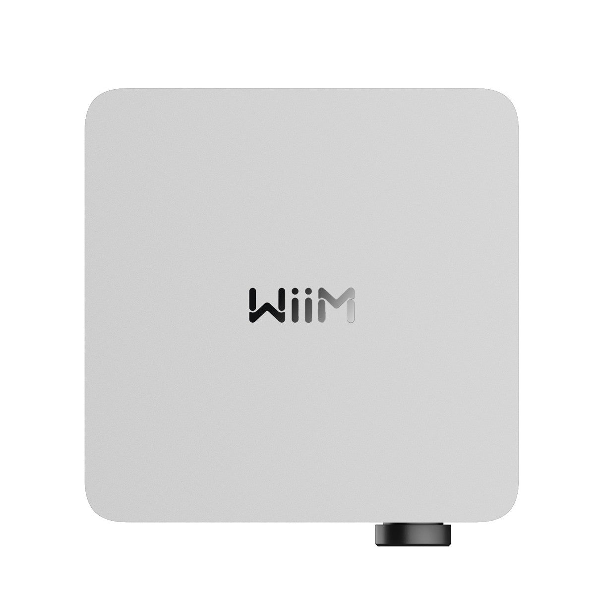 WiiM Amp Ultra Streaming Amplifier Silver with Monitor Audio Bronze 50 7G Bookshelf Speakers White Pair