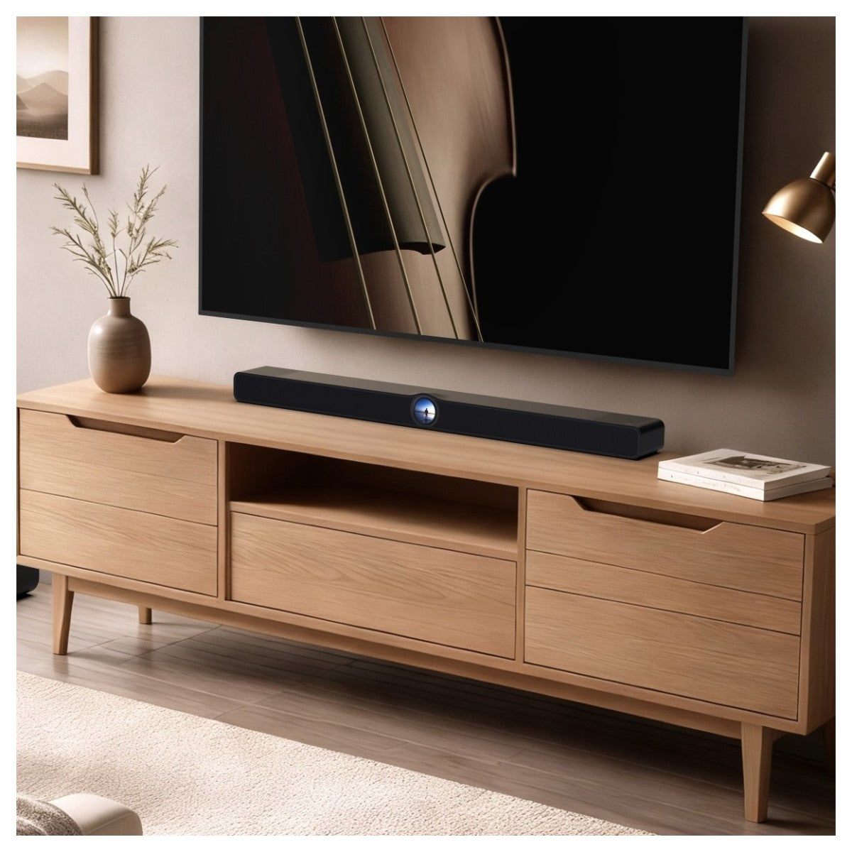WiiM Bar 3.0.2-channel Dolby Atmos Soundbar with Sub Pro Wireless Subwoofer
