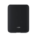 WiiM Sound Lite Wireless Smart Speaker with WiiM NorStone Wall Mount (Single) - Black