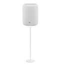 WiiM Sound Lite Wireless Smart Speaker with WiiM NorStone Floor Stand (Single) - White White