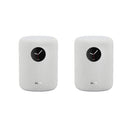 WiiM SOUND Wireless Multiroom Smart Speaker PAIR with Display - White White