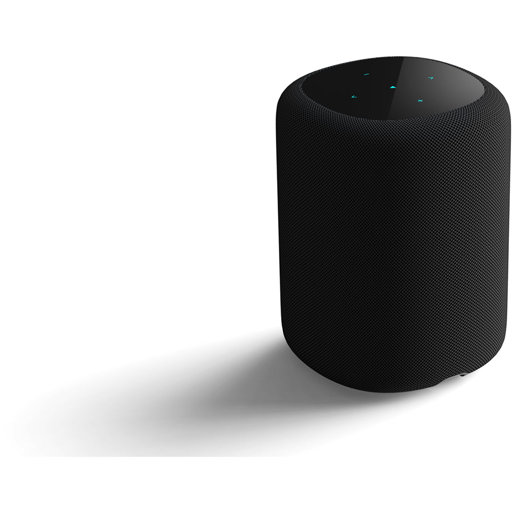 WiiM Sound Wireless Smart Speaker with WiiM NorStone Floor Stand (Single) - Black Black