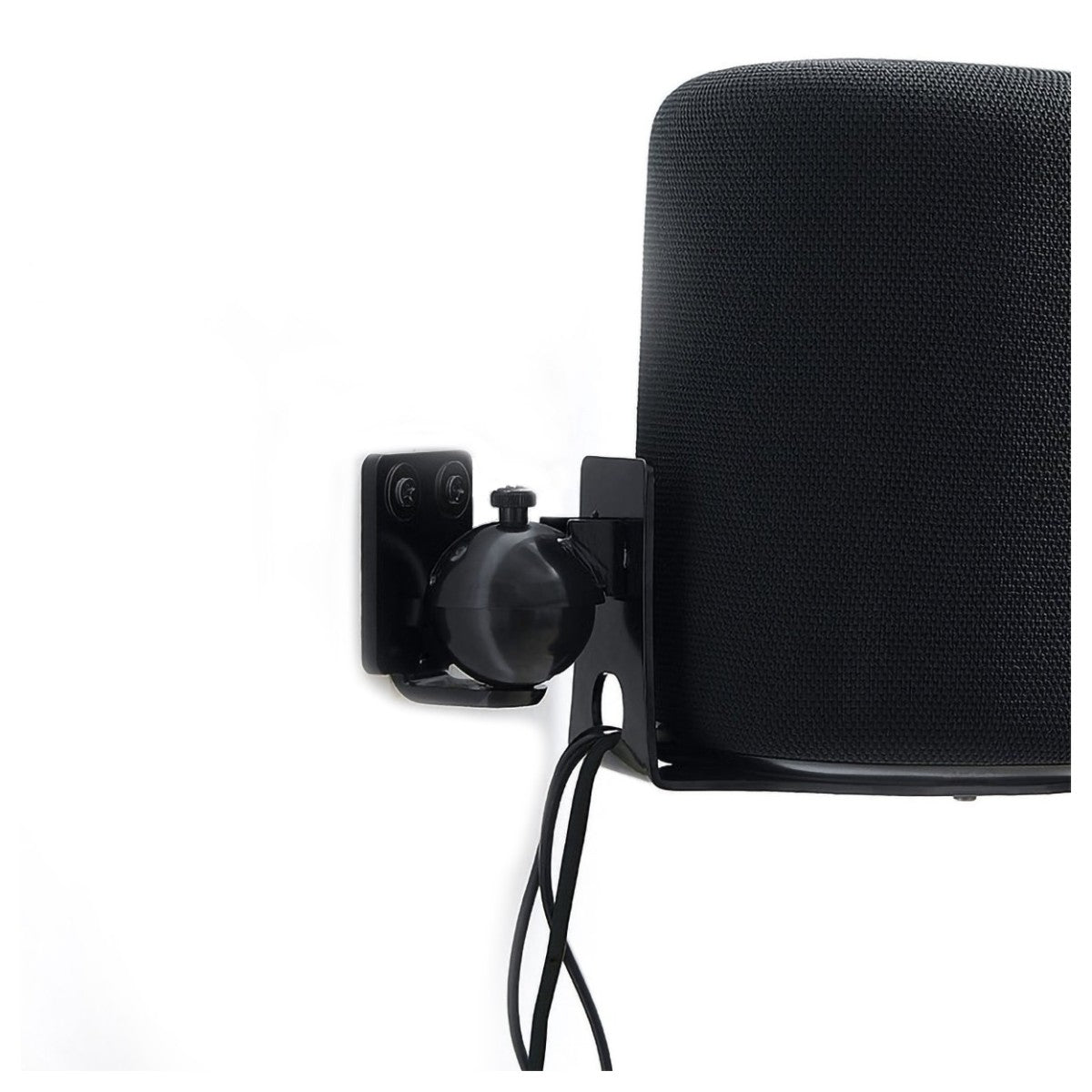 WiiM Sound Wireless Smart Speaker with WiiM NorStone Wall Mount (Single) - Black Black