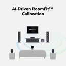 WiiM Sub Pro 8 Inch 250W Wireless Smart Subwoofer with Wi-Fi & Bluetooth - Black Black