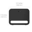 WiiM Sub Pro 8 Inch 250W Wireless Smart Subwoofer with Wi-Fi & Bluetooth - Black Black