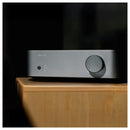 WiiM Vibelink Amp High-Performance Stereo Amplifier Silver Open Box Clearance