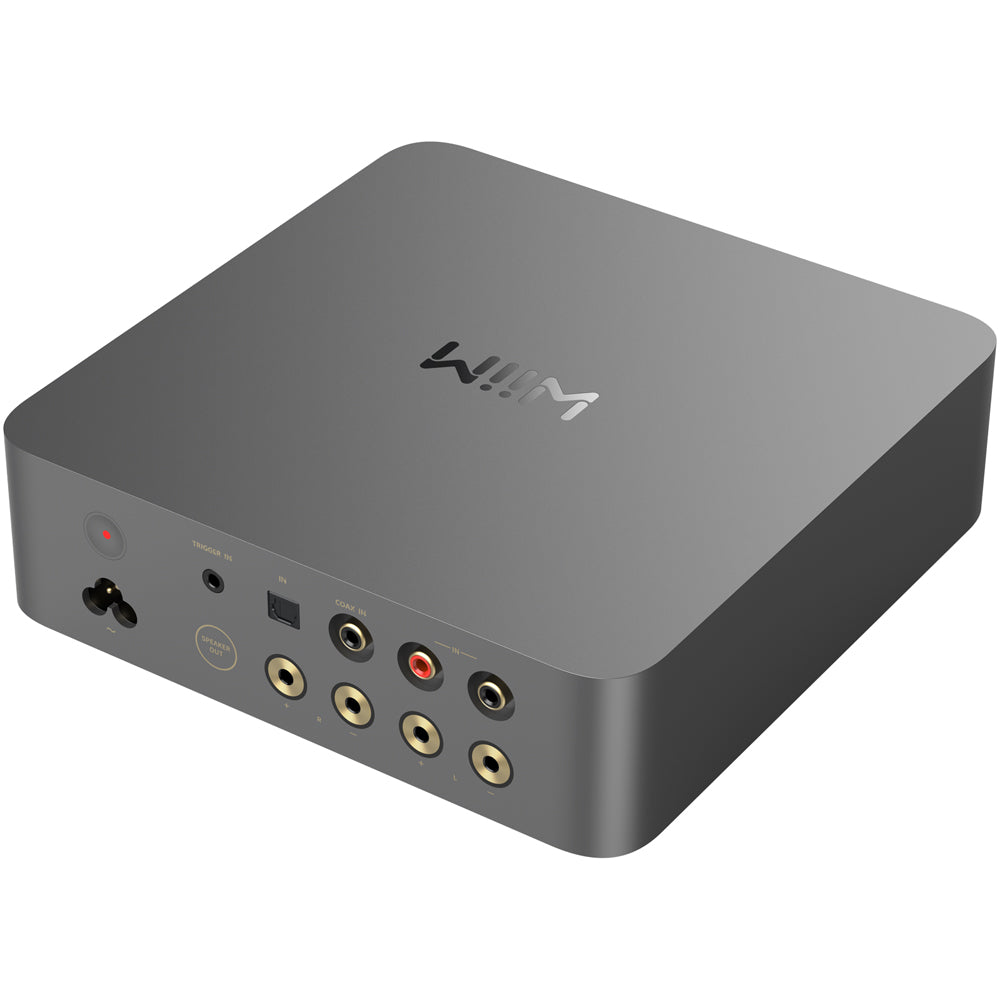 WiiM Vibelink Amp High-Performance Stereo Amplifier Space Grey - Clearance