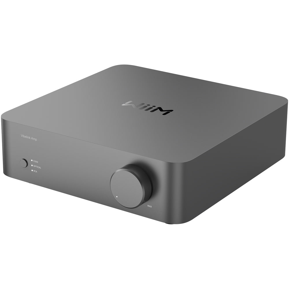 WiiM Vibelink Amp High-Performance Stereo Amplifier Space Grey - Clearance