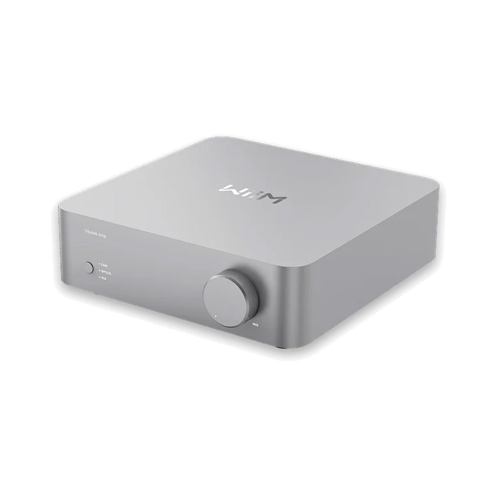 WiiM Vibelink Amp High-Performance Stereo Amplifier with ULTRA Music Streamer Silver