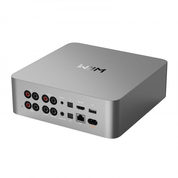 WiiM Vibelink Amp High-Performance Stereo Amplifier with ULTRA Music Streamer Silver