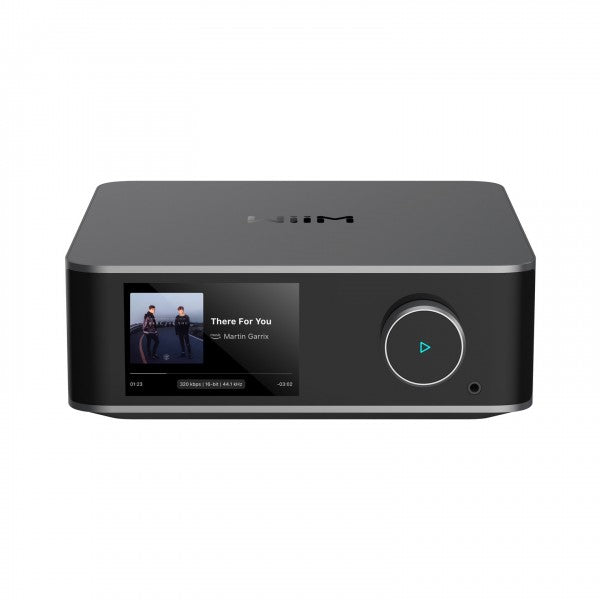 WiiM Vibelink Amp High-Performance Stereo Amplifier with ULTRA Music Streamer Space Grey
