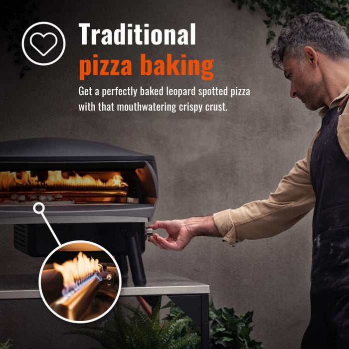 Witt Etna Fermo 16 Inches Pizza Oven Graphite Graphite