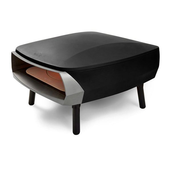 Witt Etna Rotante 16 Inches Pizza Oven with Rotating Turntable Black Black
