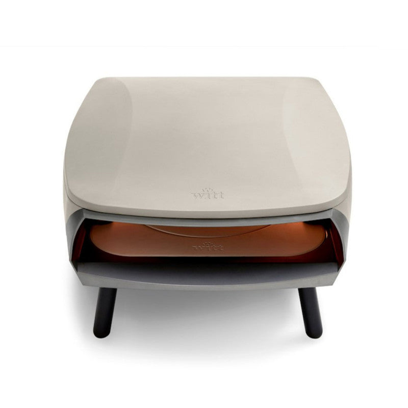 Witt Etna Rotante 16 Inches Pizza Oven with Rotating Turntable Stone Stone