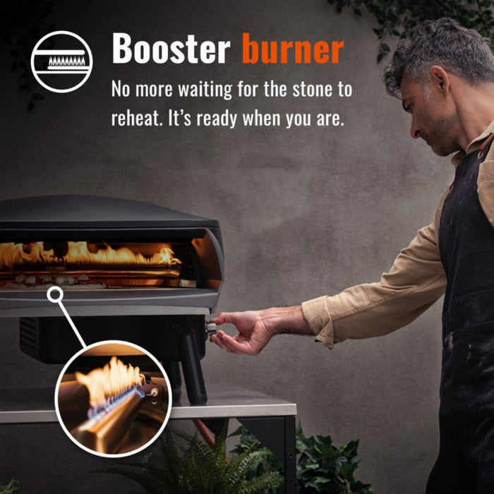 Witt Etna Rotante 16 Inches Pizza Oven with Rotating Turntable Stone Stone