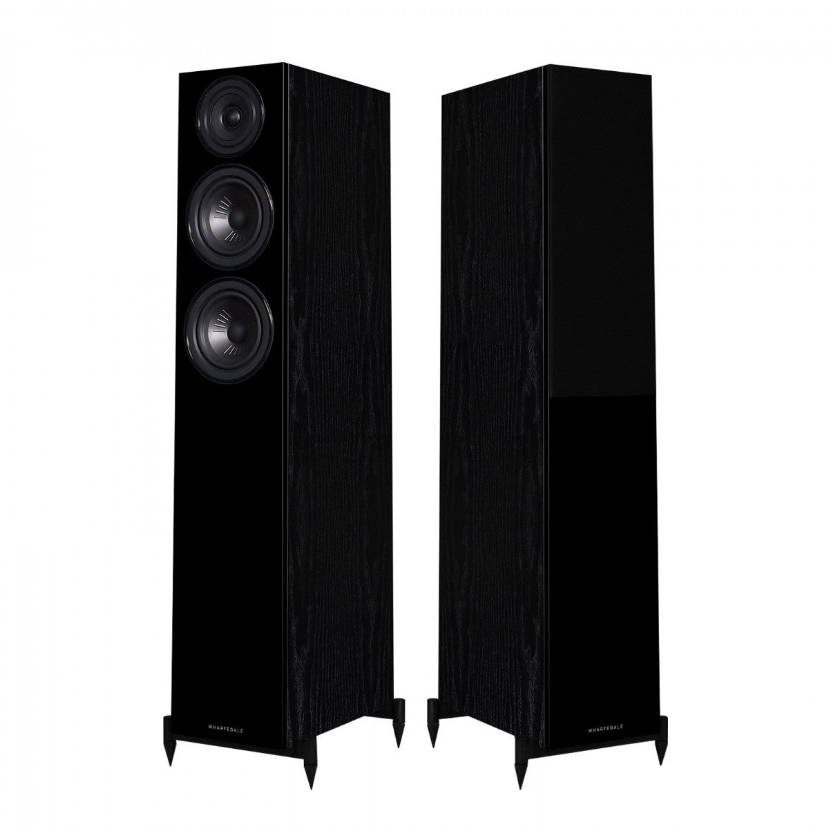 Yamaha AS501 Integrated Amplifier with Wharfedale Diamond 12.3 Floorstanding Speakers Pair Black HiFi Package