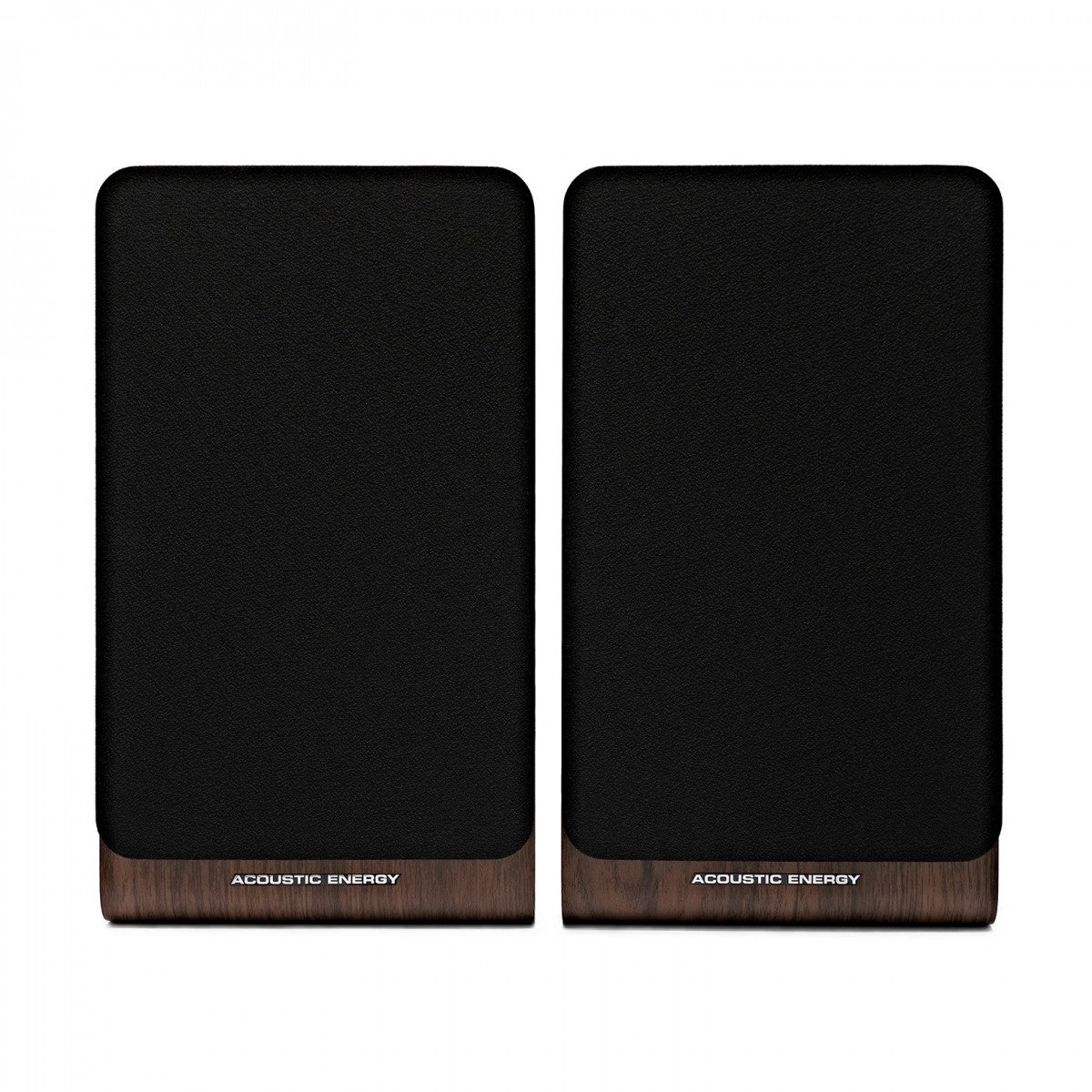 Yamaha AS501 Integrated Stereo Amplifier with Acoustic Energy AE100 MK2 Bookshelf Speakers Pair Walnut HiFi Package