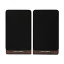 Yamaha AS501 Integrated Stereo Amplifier with Acoustic Energy AE100 MK2 Bookshelf Speakers Pair Walnut HiFi Package