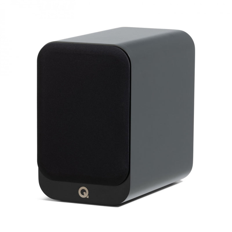 Yamaha AS501 Integrated Stereo Amplifier with Q Acoustics 3020C Bookshelf Speakers Pair Black HiFi Package