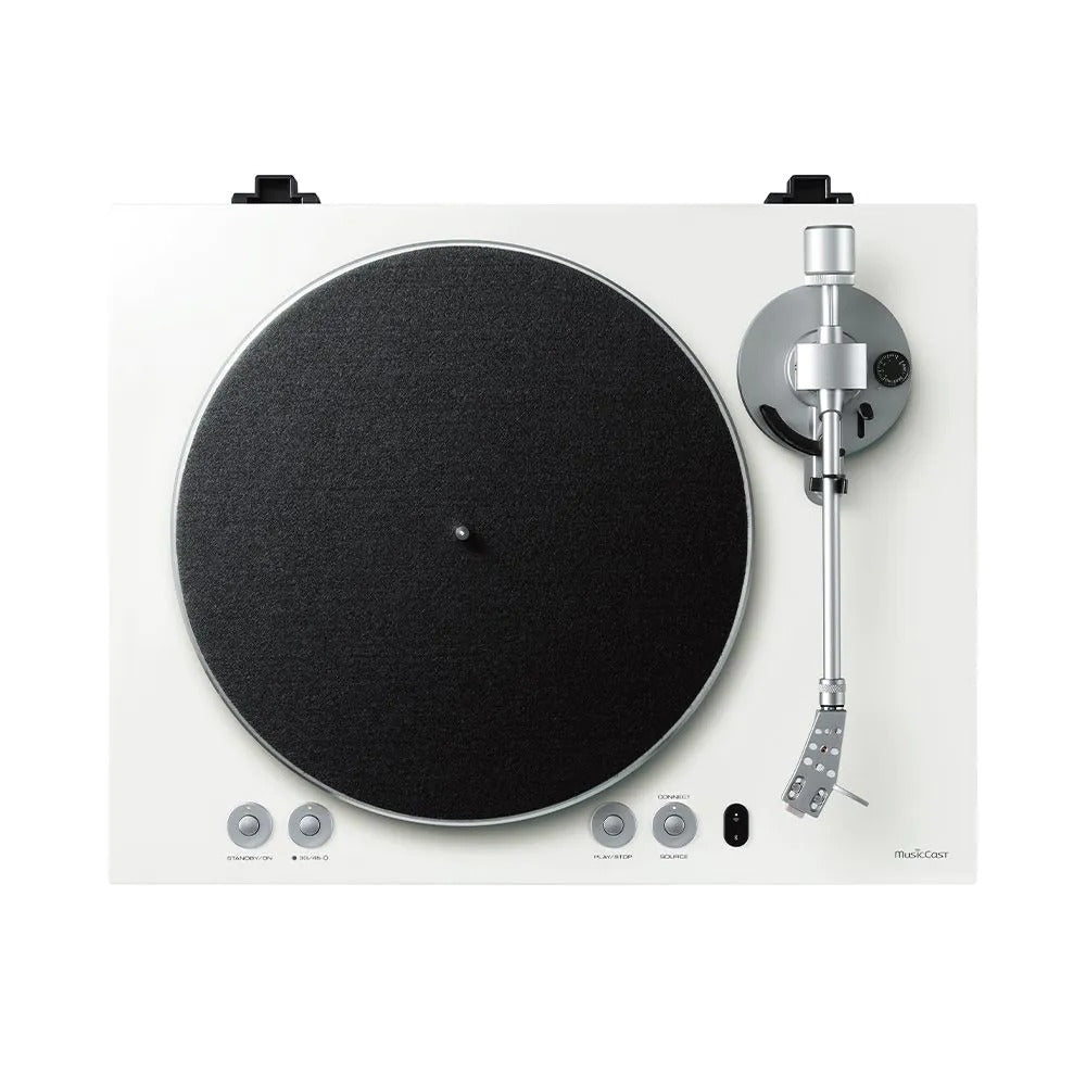 Yamaha MusicCast VINYL 500 Wireless Wifi Turntable TTN503 White - Ex Display Clearance White